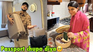 Saba ne passport chupa diya😩 | is baby ke time ap kahin nhi jaoge🥺