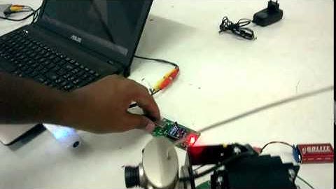 FIrebird Wireless Control using Xbee and Mounting wireless camera on it