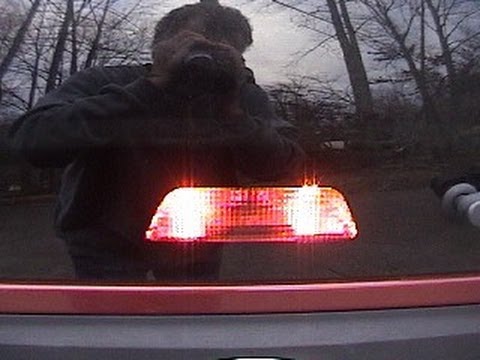 How to replace high mount brake light ford explorer #4