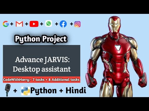 how to make Jarvis in python |Jarvis Python ai projects |Python ...
