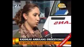 İzmir 112 Kadın Ambulans Sürücü Att Leri