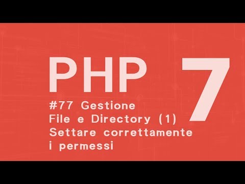 Video: Come Impostare I Permessi Dei File