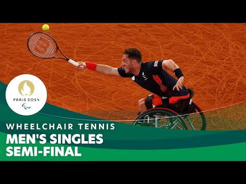 Alfie Hewett X Martin De <strong>La</strong> Puente - <strong>Men</strong>&amp;#39;s Singles SF | Wheelchair Tennis - Paris 2024 Paralympics