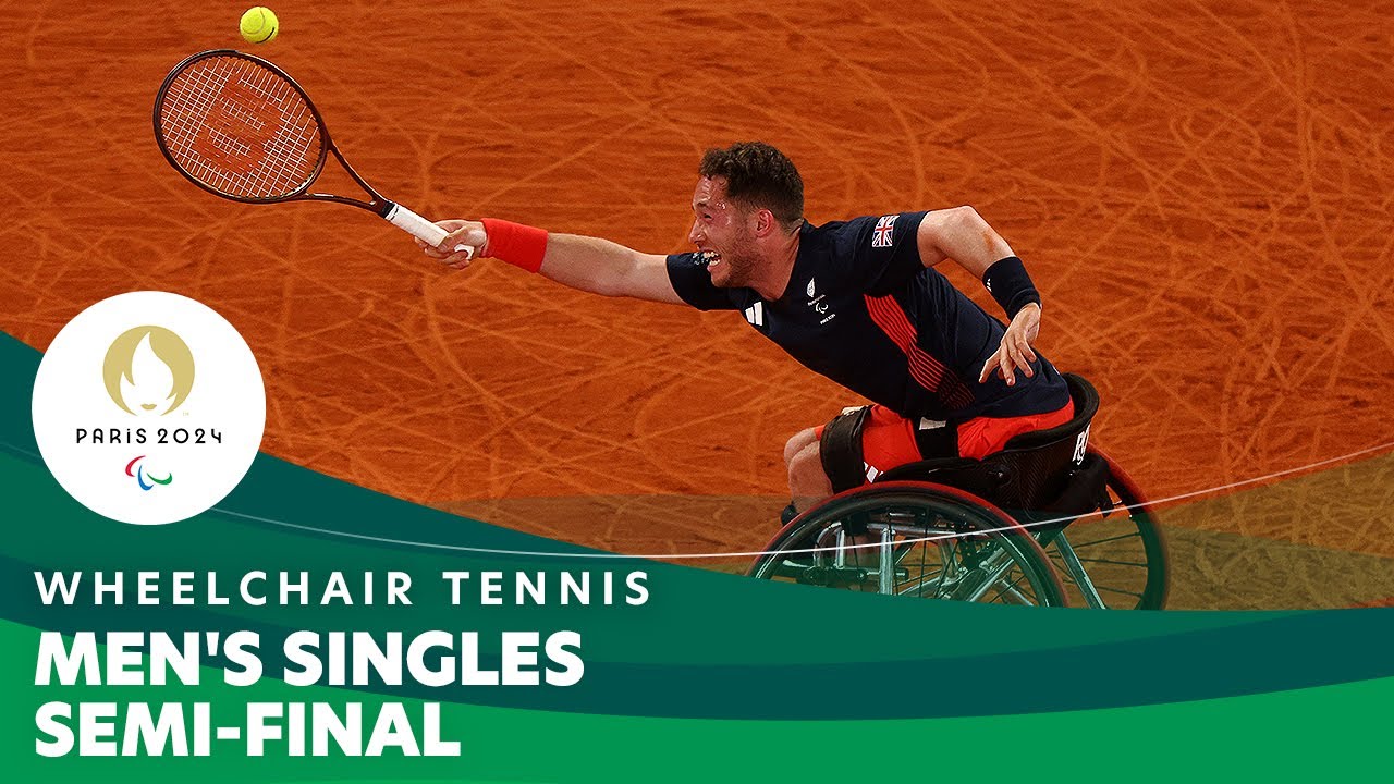 Alfie Hewett X Martin De La Puente - Men's Singles SF | Wheelchair Tennis - Paris 2024 Paralympics