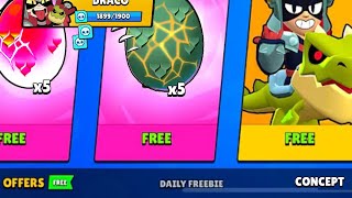 🥶AAA! MONSTER EGG SKIN IS HERE?!🥚BRAWL STARS LUCKY GIFT 🎁 | MONSTER EGG OPENING |CONCEPT