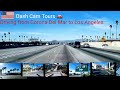 Dash Cam Tours 🚘 Driving on Freeway from Corona Del Mar  to Downtown Los Angeles