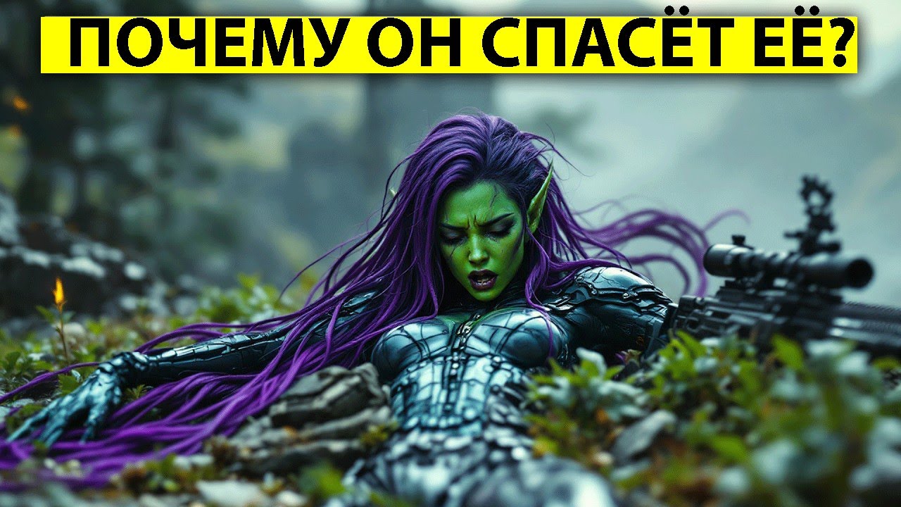 Парализованную инопланетную снайпершу бросили умирать — один человек изменил её судьбу