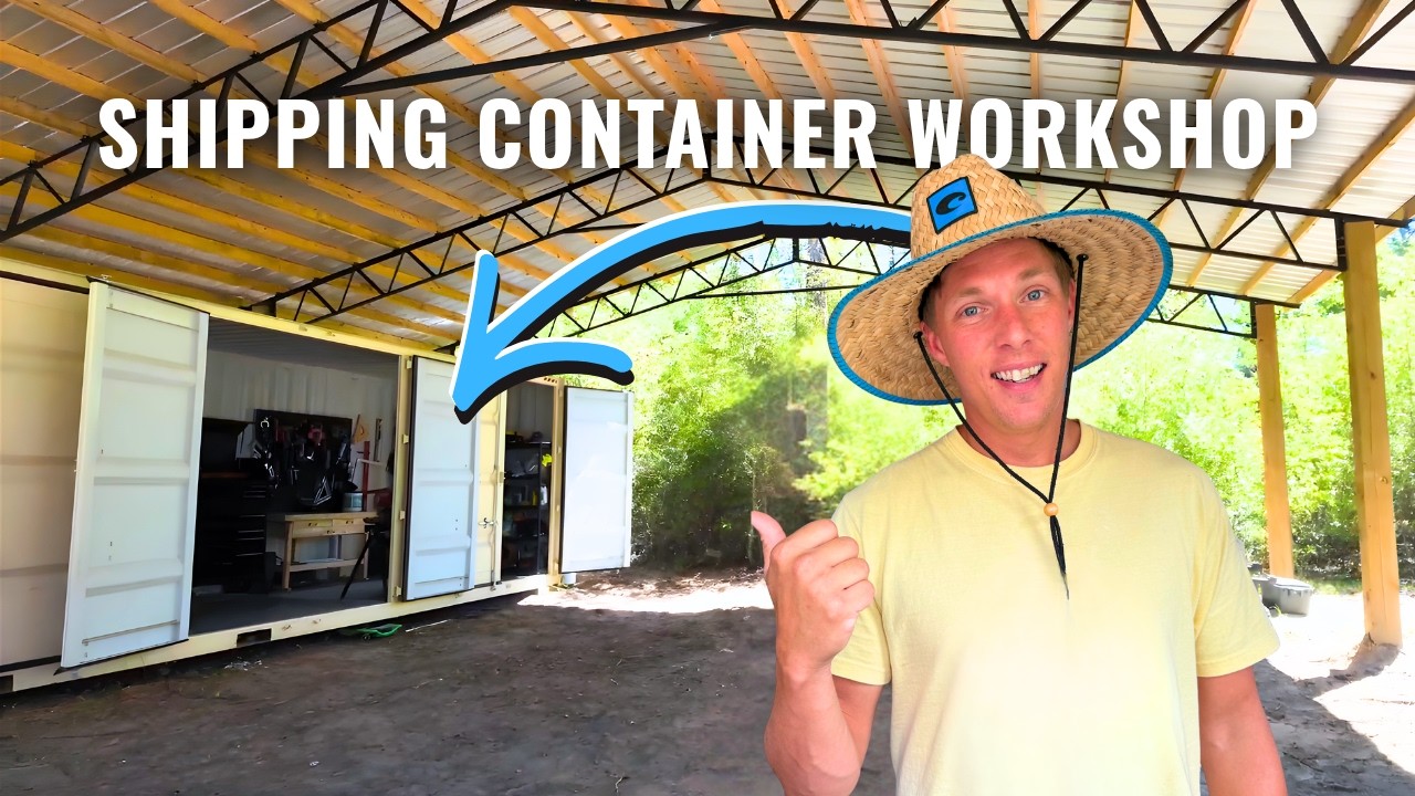 I Built the Ultimate Shipping Container Workshop