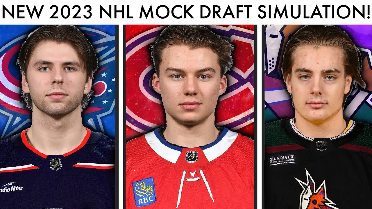 2023 NHL MOCK DRAFT SIMULATION! (FULL Top 16 Order Predictions & Connor