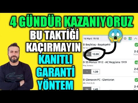 iddaa garanti taktik