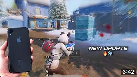 IPhone XR | Solo Aggressive gameplay on 4.1 update 🔥| PUBG MOBILE | BGMI 2025