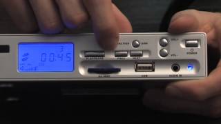 auvisio HiFi MP3-Player für USB/SD/MMC