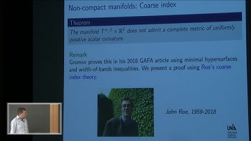 Index Theory and Flexibility in Positive Scalar Curve Geometry -Bernhard Hanke