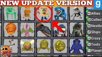 Sandbox in space updated new noo my examine f italian brainrot characters 😱 chasing nextbots 🔥