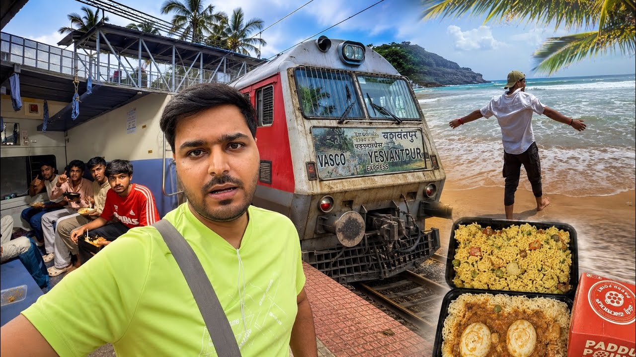 Yesvantpur-Vasco Da Gama Express Train Journey | Bangalore To Goa 