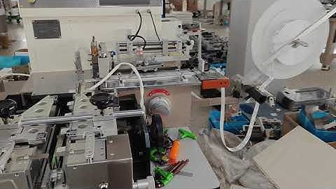 Hot and Cold knife Multifunctional Woven Label Cutting and Folding Machine with Center Fold