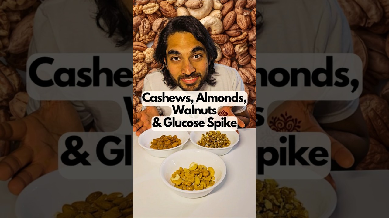 Cashews, Almonds, or Walnuts—which one causes the biggest blood sugar spike?