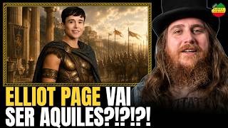 ELLIOT PAGE VAI INTERPRETAR AQUILES NO FILME DA ODISSEIA?