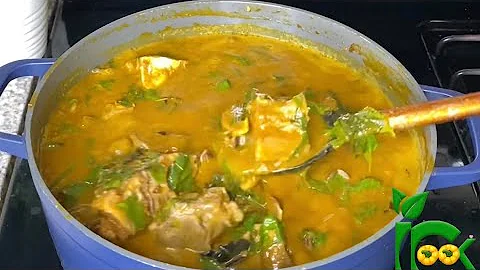 HOW TO COOK RICH OHA SOUP WITH FRESH OHA AND UZIZA...