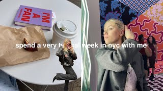 march in nyc: work events, new hair, fun weekends