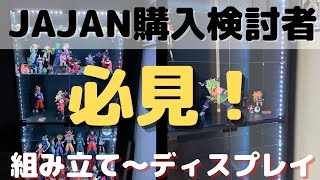 【JAJANフィギュアラック】初めてのフィギュアラック購入‼️購入検討している方必見❗️組み立てからディスプレイまでを一気に紹介❗️