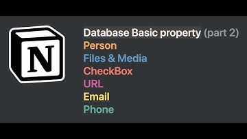 177 Notion tutorial lite: No.17 database-4: 基础属性 part 2（Database Basic Property）