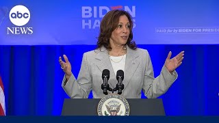 Vice President Kamala Harris speaks in Jacksonville as abortion ban takes effect in Florida