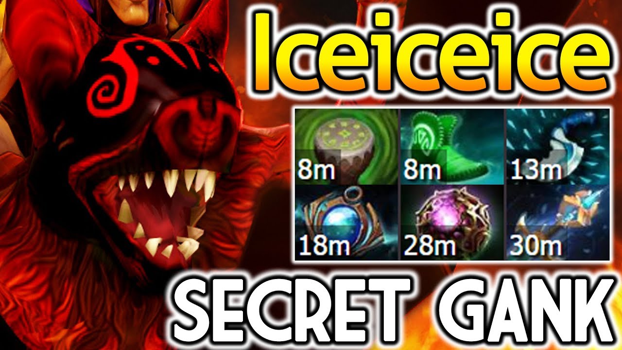 Iceiceice Dota 2 [Batrider] Secret Gank | No Escape For You - YouTube