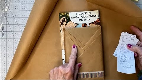 Blind Date With a Book - Explaining the Folds!