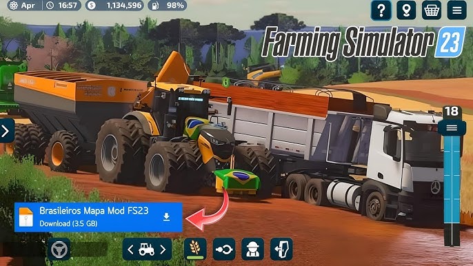 Farming simulator 23 Mods with Update Map v 0.0.0.9, Fs 23 Apk Link