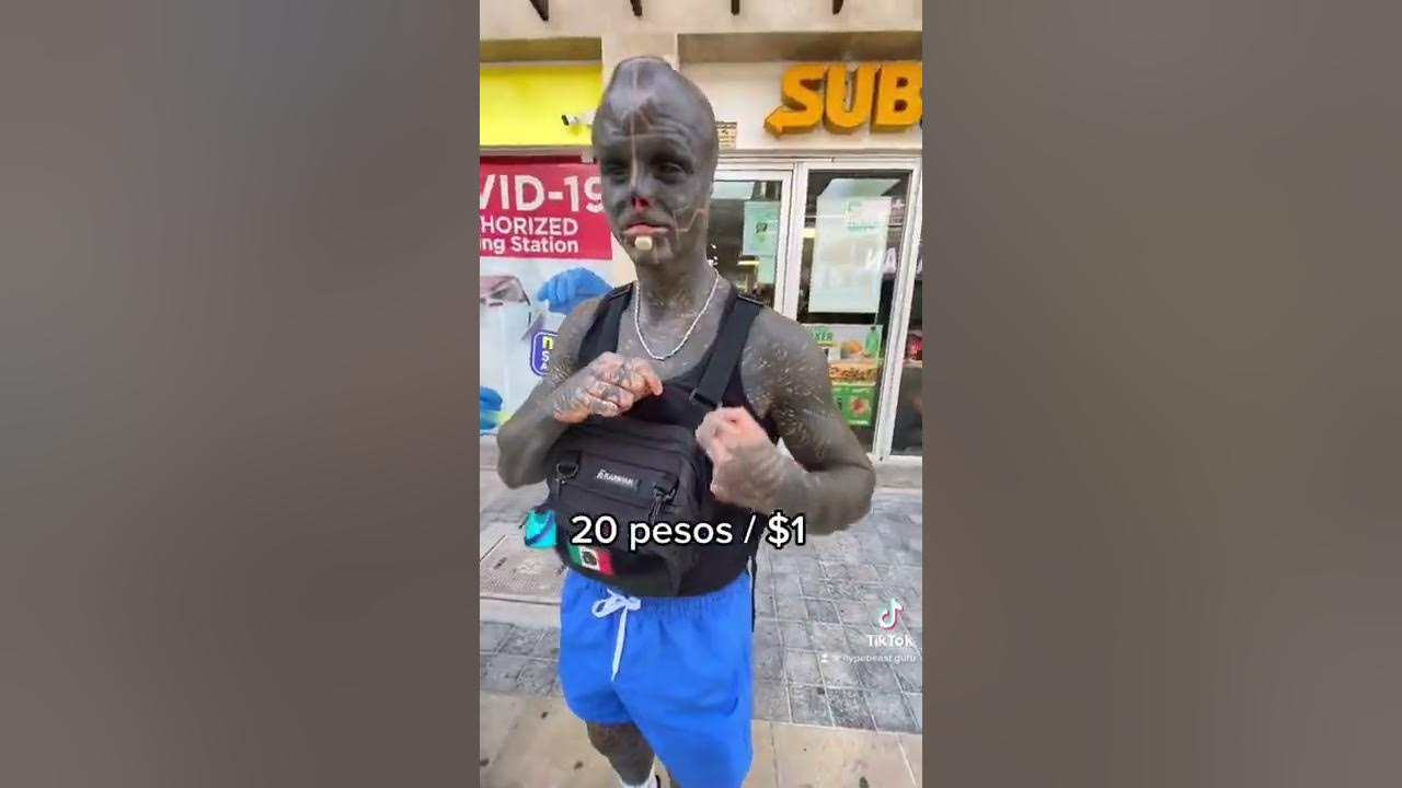 FIT CHECK with Worlds Most Tatted& Body Modded person | THE BLACK ALIEN PROJECT