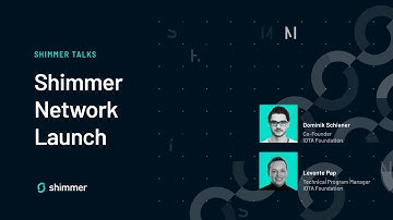 Shimmer Talks with Dominik Schiener and Levente Pap - October 5th at 5PM CEST