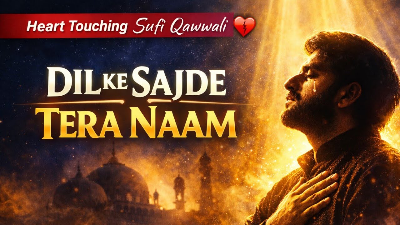Dil Ke Sajde Mein Tera Naam | Heart Touching Sufi Qawwali 2026 💔🕊️