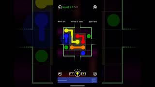 Flow Free Warps: Level 47 #mobilegames #flowfree #tiktok screenshot 4