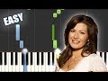 El Shaddai - Amy Grant | EASY PIANO TUTORIAL   SHEET MUSIC by Betacustic