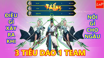 VLTK Mobile - S308 - Cảm Giác Lúc Ấy Sẽ Ra Sao Khi 3 Tiêu Dao Chung 1 Team | LnP