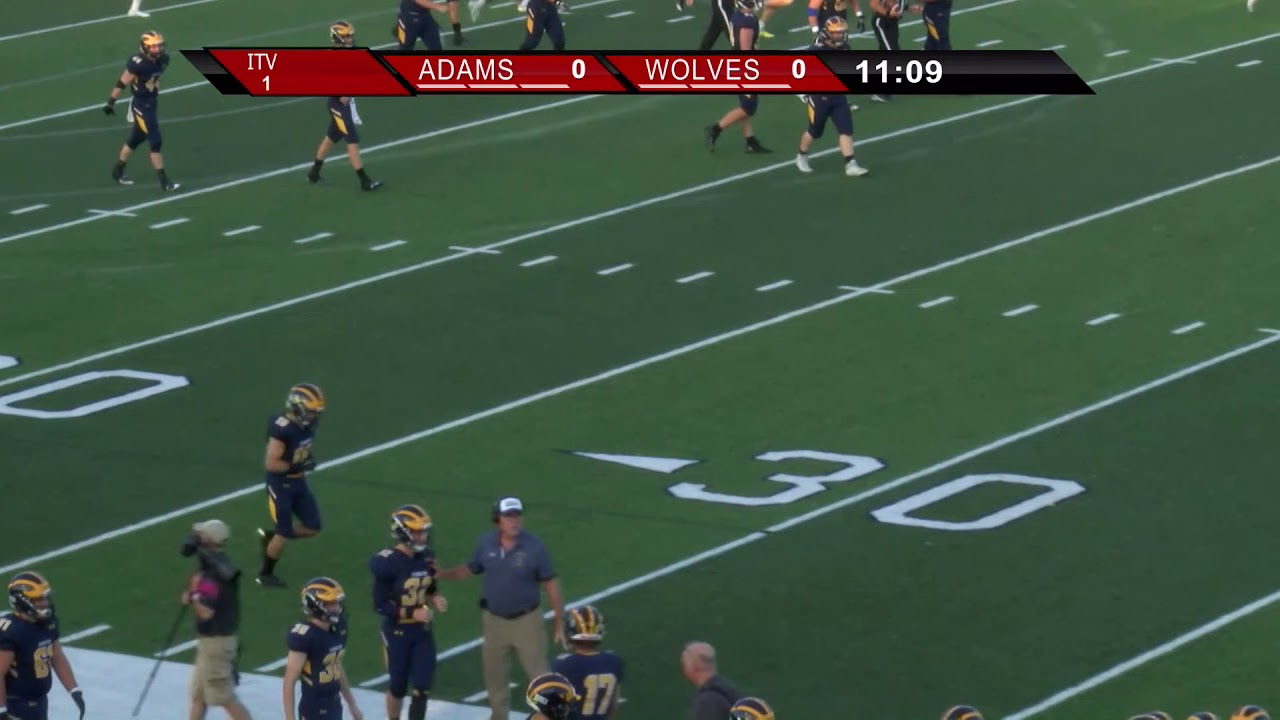 Wolves Vs Adams Football 9/14/18 - YouTube