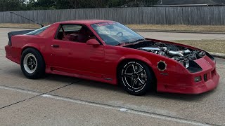 Huge turbo 3rd gen maiden voyage PART 2  #camaro #iroc #turbols #turbo #car #cleetusmcfarland