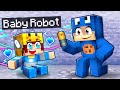 Ik KOCHT Een BABY ROBOT In Minecraft!