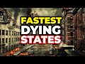 10 fastest dying states in the united states 2024