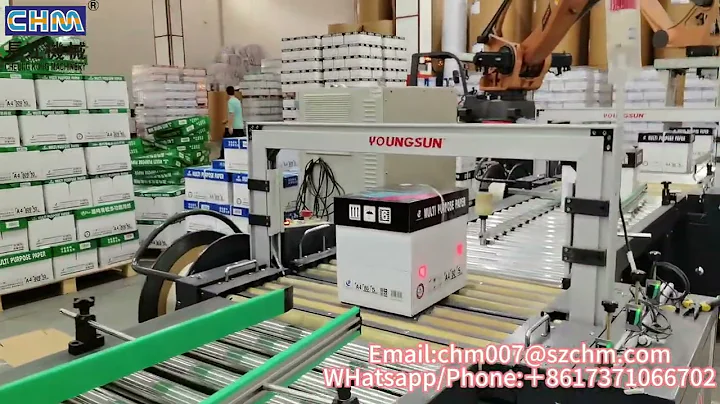 CHM-A4-5 with 5 rolls--CHM A4 paper cutting and packaging machine