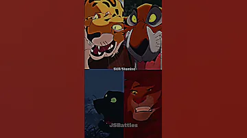 Shere Khan vs Simba vs Sabor vs Bagheera