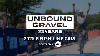 LIVE FINISH LINE CAM Powered by GU | 2026 Life Time UNBOUND Gravel presented by Shimano