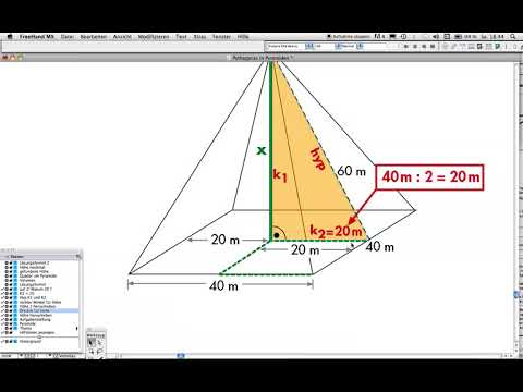 Video: Wie Man Die Höhe Der Pyramide Baut