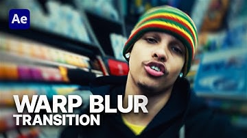 Easy WARP Transitions in After Effects!