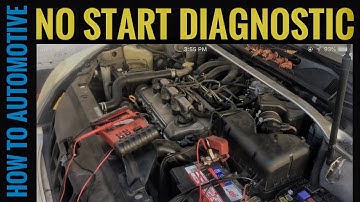 3.0 L Lexus And Toyota No Start No Fuel Injector Pulse Diagnosis