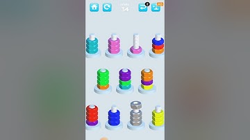 Nuts and Bolts Sort Level 34 #gameplay #androidgames #nutssort