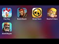 Hay Day,Boom Beach,Brawl Stars,Clash of Clans,Clash Royale,Super Cell