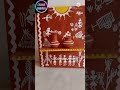 Wall hanging craft ideas |diy Pot Painting|Warli art painting|warli art|Home decoration ideas