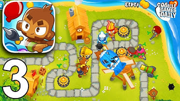 BLOONS TD 6 - Town Center - Gameplay Walkthrough Part 3 (iOS Android)